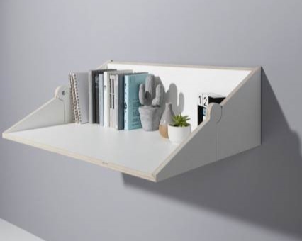 创意多功能书架桌子设计，可以秒变小桌子的书架