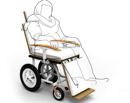 医疗轮椅设计欣赏，医疗康复工具设备用品设计