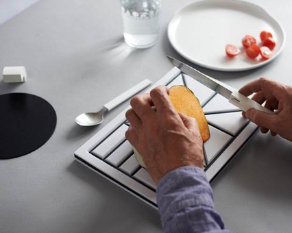关爱创意设计作品欣赏，无障碍盲人专用餐具设计