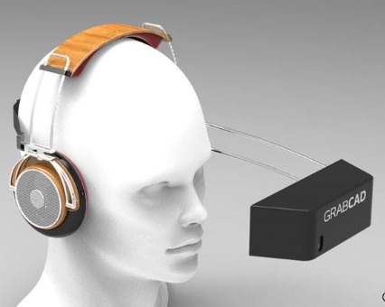 好看的头戴式耳机设计欣赏，酷炫耳机创意设计作品